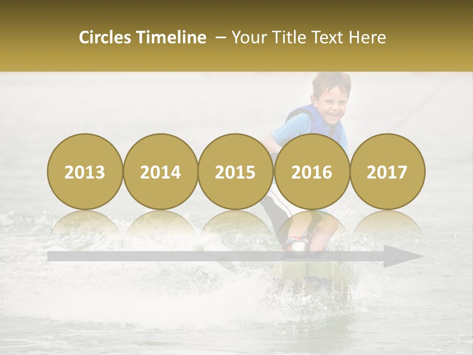 Lake Mead Boy Smile PowerPoint Template