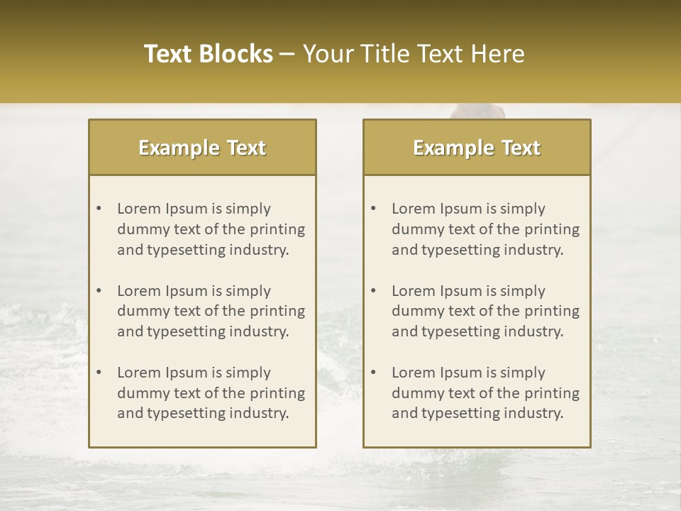 Lake Mead Boy Smile PowerPoint Template