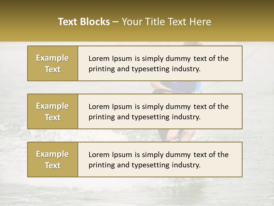 Lake Mead Boy Smile PowerPoint Template