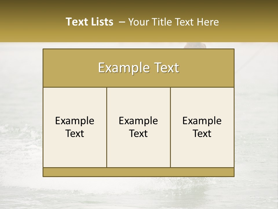 Lake Mead Boy Smile PowerPoint Template