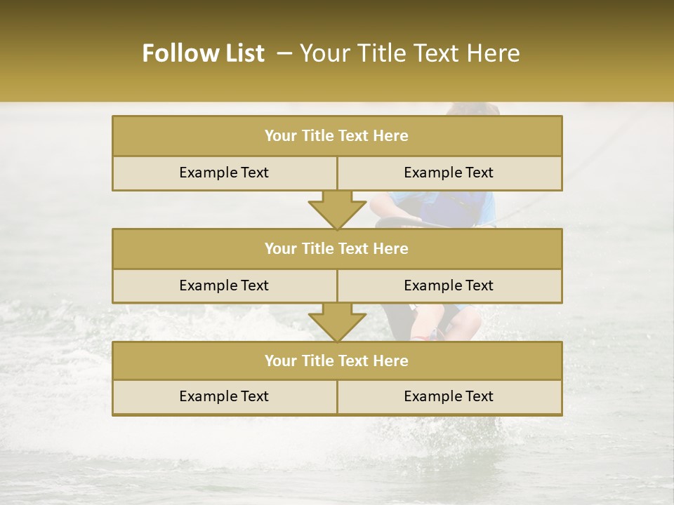 Lake Mead Boy Smile PowerPoint Template