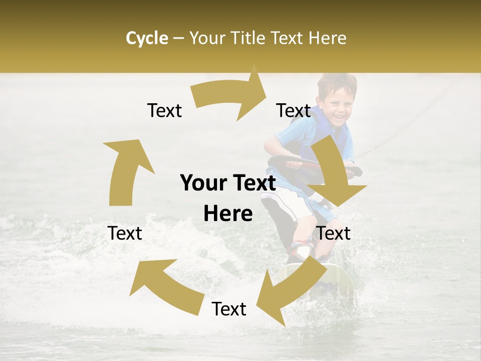 Lake Mead Boy Smile PowerPoint Template