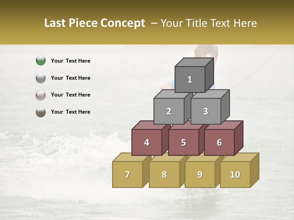 Lake Mead Boy Smile PowerPoint Template