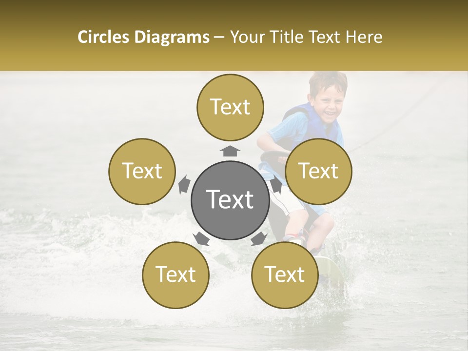 Lake Mead Boy Smile PowerPoint Template