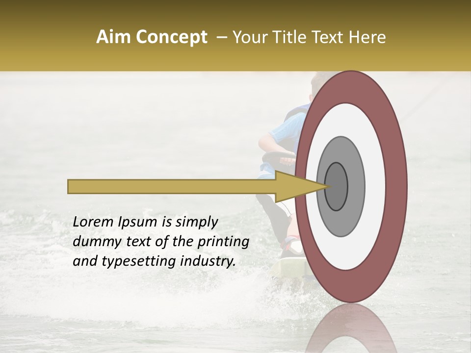 Lake Mead Boy Smile PowerPoint Template