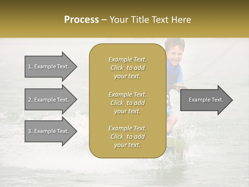 Lake Mead Boy Smile PowerPoint Template