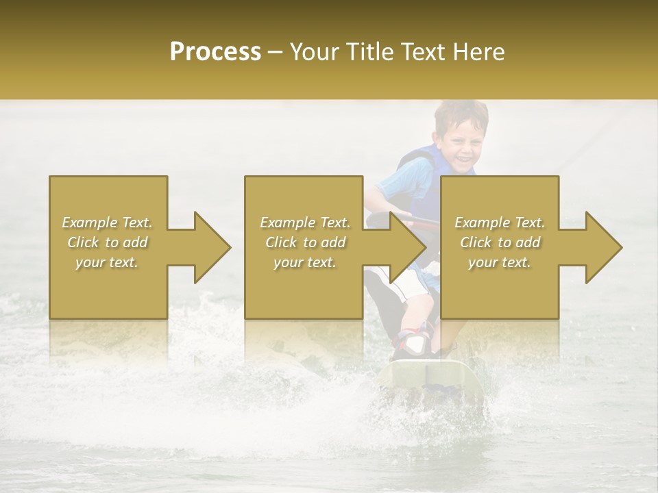 Lake Mead Boy Smile PowerPoint Template