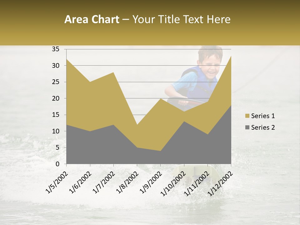 Lake Mead Boy Smile PowerPoint Template