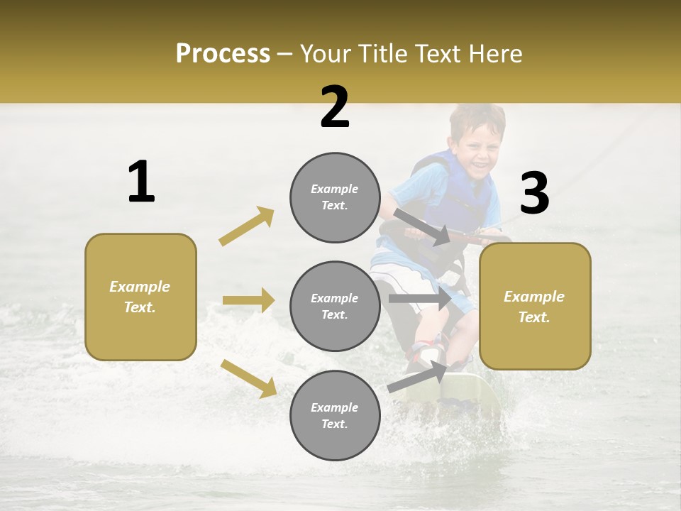 Lake Mead Boy Smile PowerPoint Template
