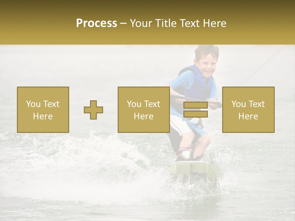 Lake Mead Boy Smile PowerPoint Template