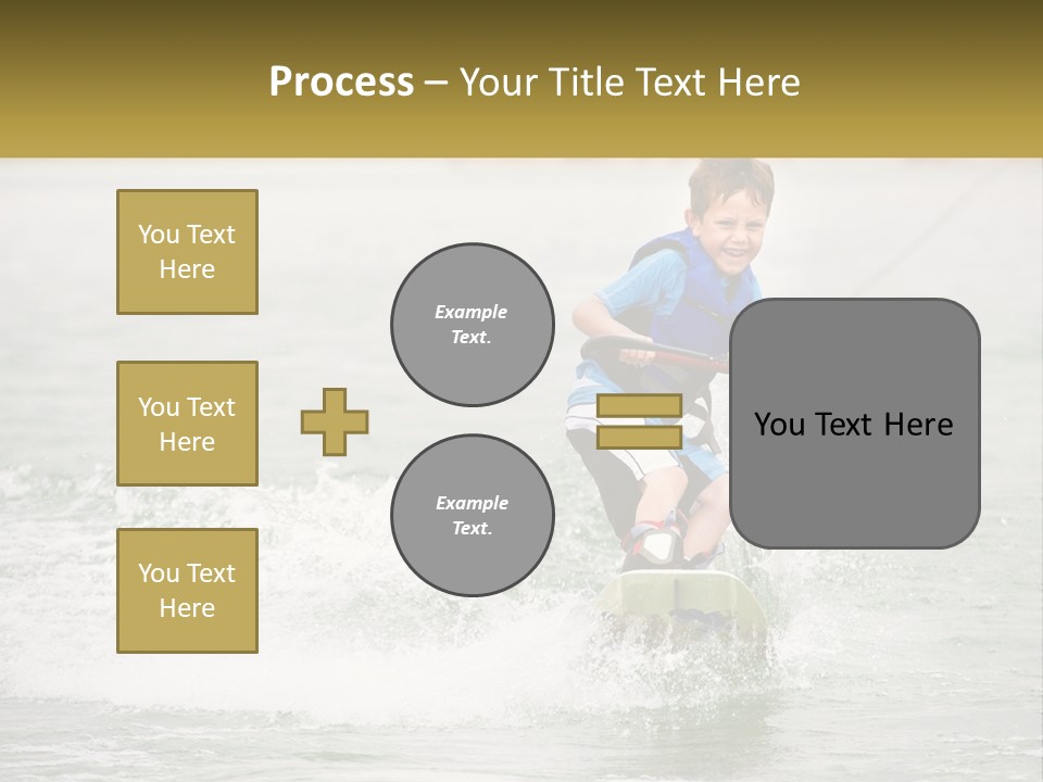 Lake Mead Boy Smile PowerPoint Template