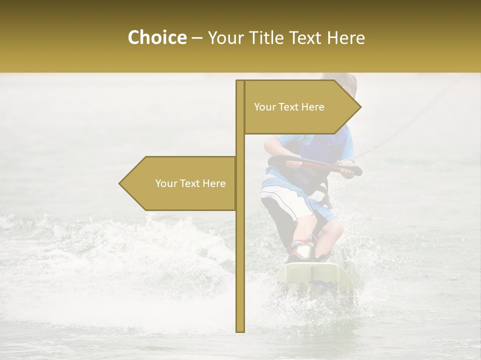 Lake Mead Boy Smile PowerPoint Template