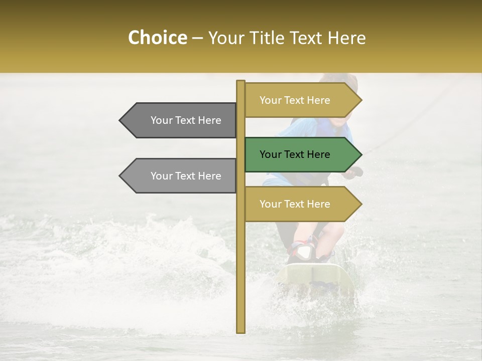 Lake Mead Boy Smile PowerPoint Template