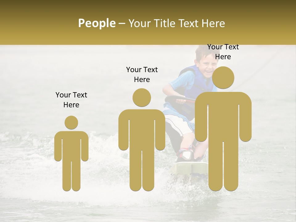 Lake Mead Boy Smile PowerPoint Template