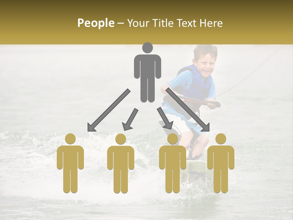 Lake Mead Boy Smile PowerPoint Template