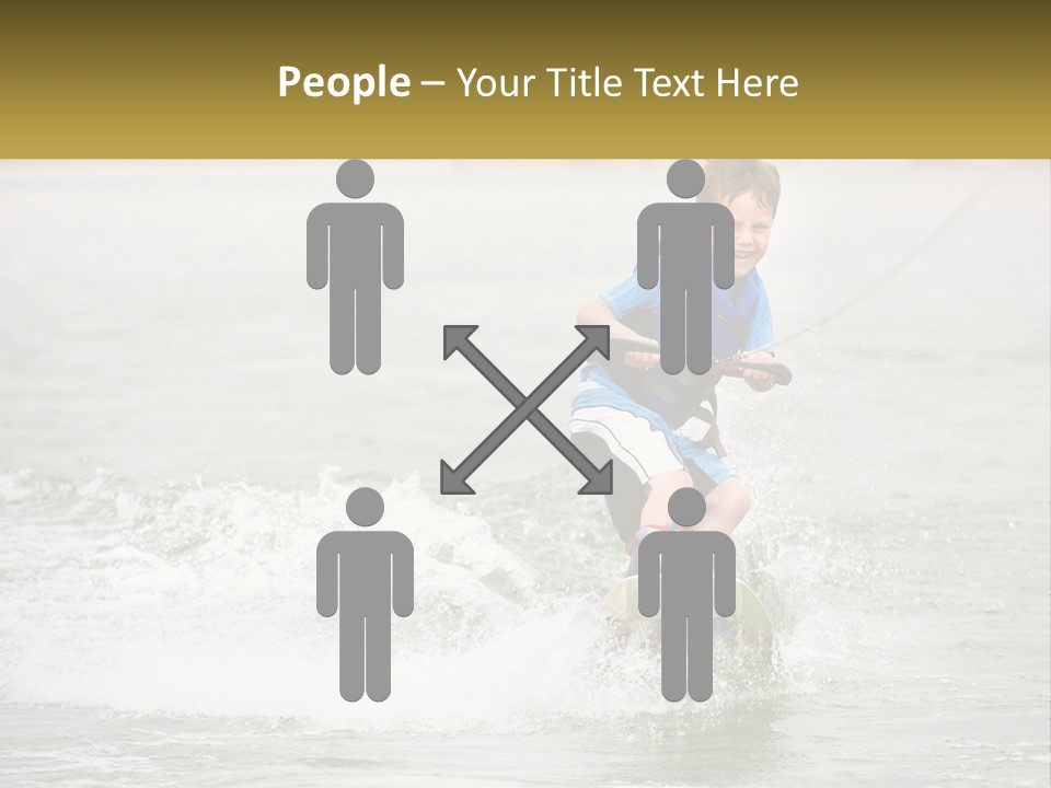 Lake Mead Boy Smile PowerPoint Template