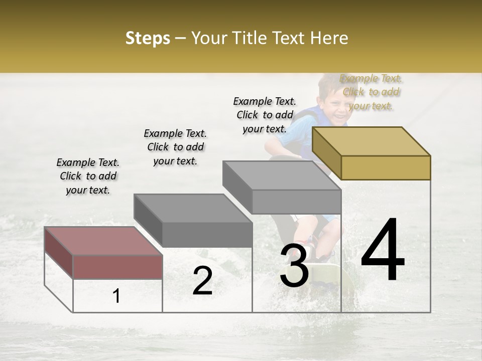 Lake Mead Boy Smile PowerPoint Template