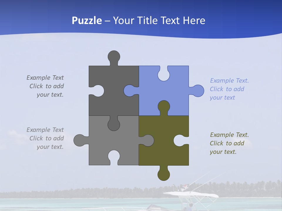 Dry People Boat PowerPoint Template