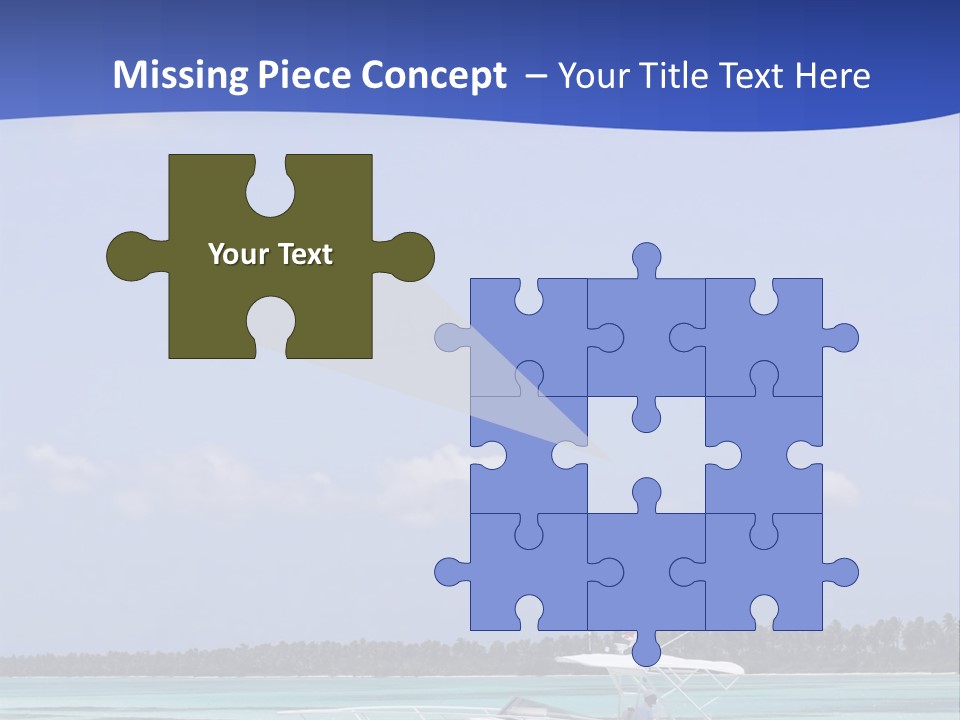 Dry People Boat PowerPoint Template