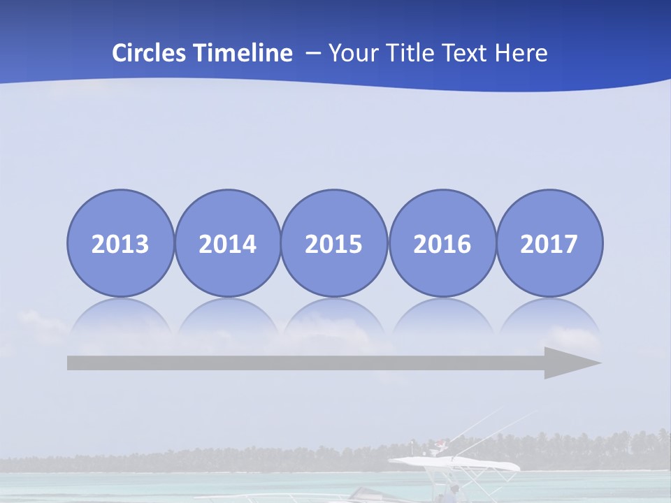 Dry People Boat PowerPoint Template