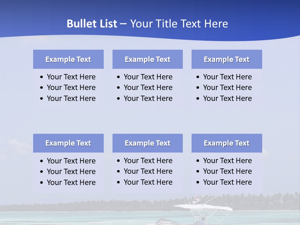 Dry People Boat PowerPoint Template