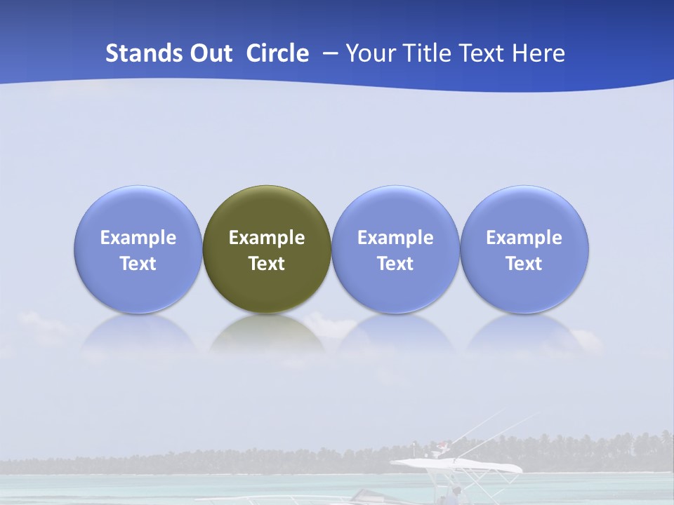Dry People Boat PowerPoint Template