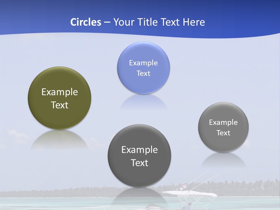 Dry People Boat PowerPoint Template