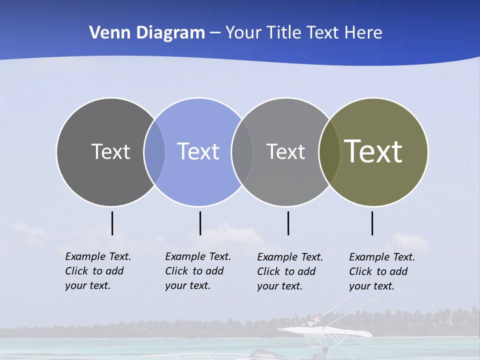 Dry People Boat PowerPoint Template