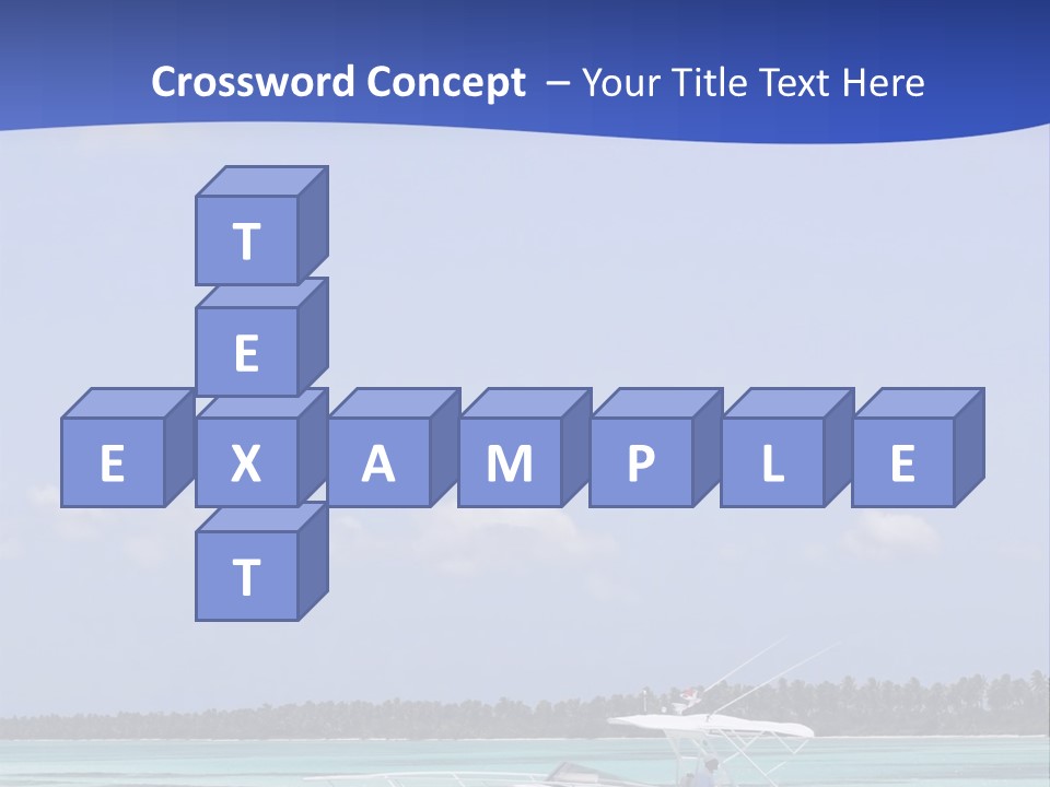 Dry People Boat PowerPoint Template