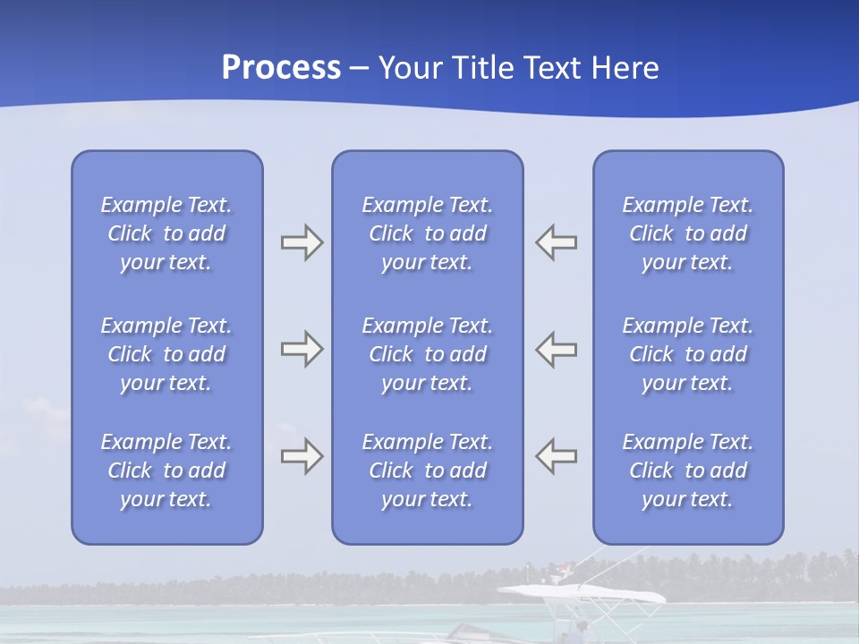 Dry People Boat PowerPoint Template