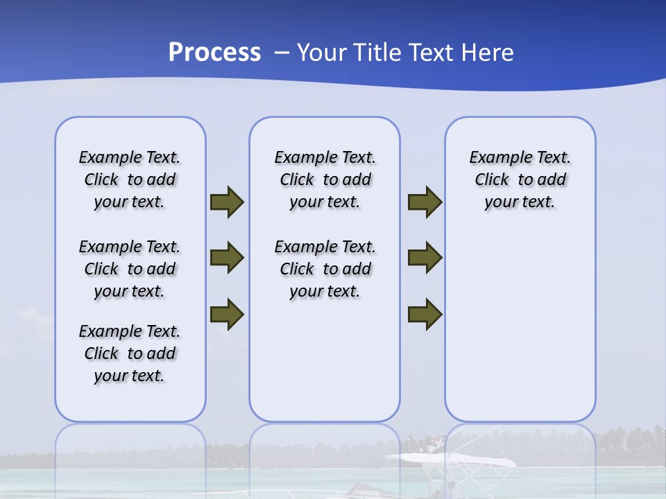 Dry People Boat PowerPoint Template