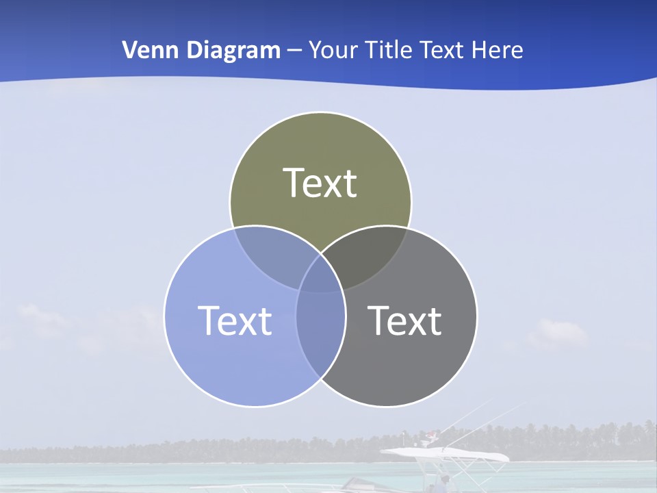 Dry People Boat PowerPoint Template