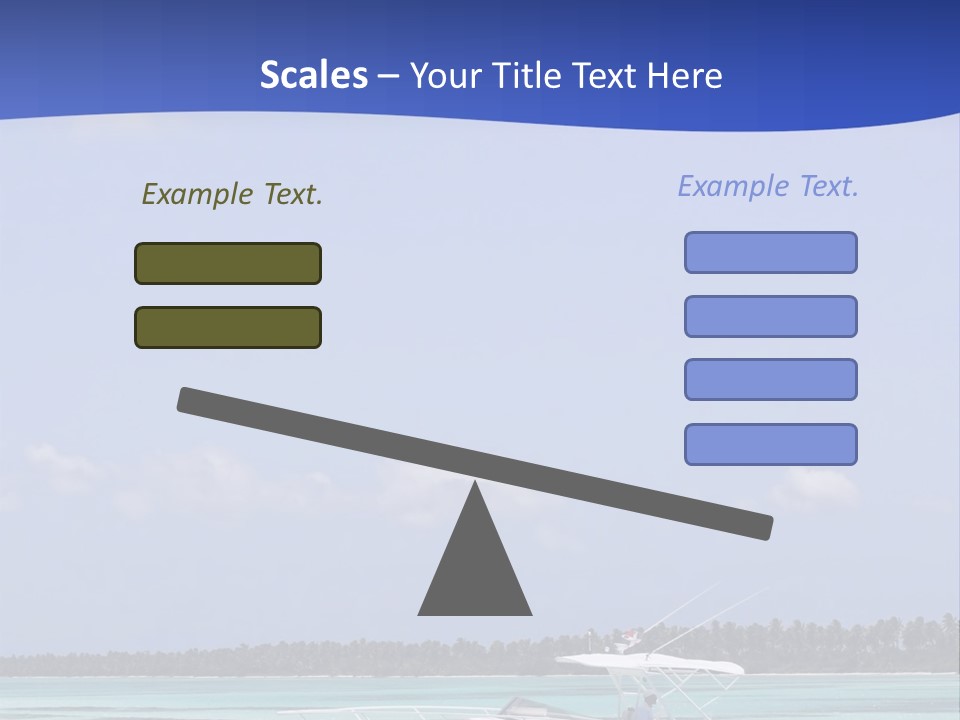 Dry People Boat PowerPoint Template