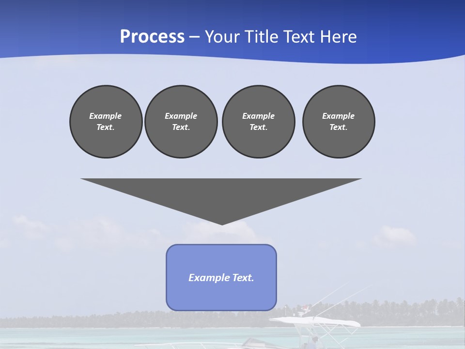 Dry People Boat PowerPoint Template