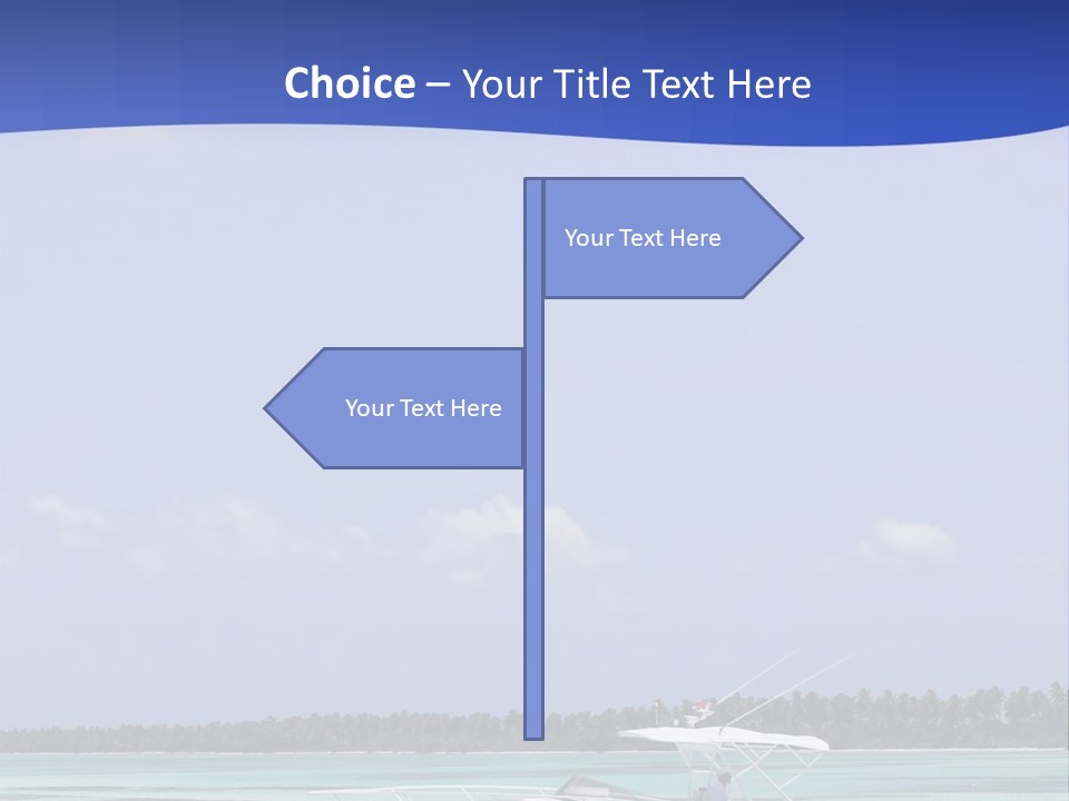Dry People Boat PowerPoint Template