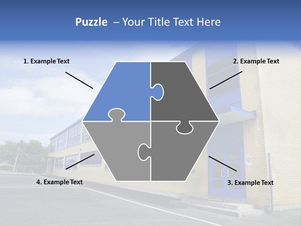 Beige Sky Blue PowerPoint Template