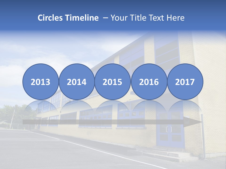 Beige Sky Blue PowerPoint Template