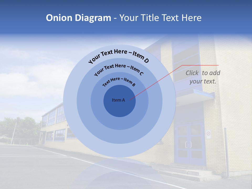 Beige Sky Blue PowerPoint Template