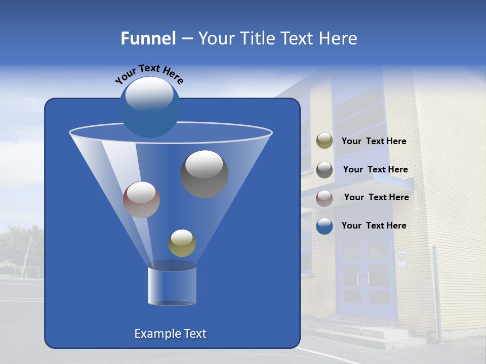 Beige Sky Blue PowerPoint Template