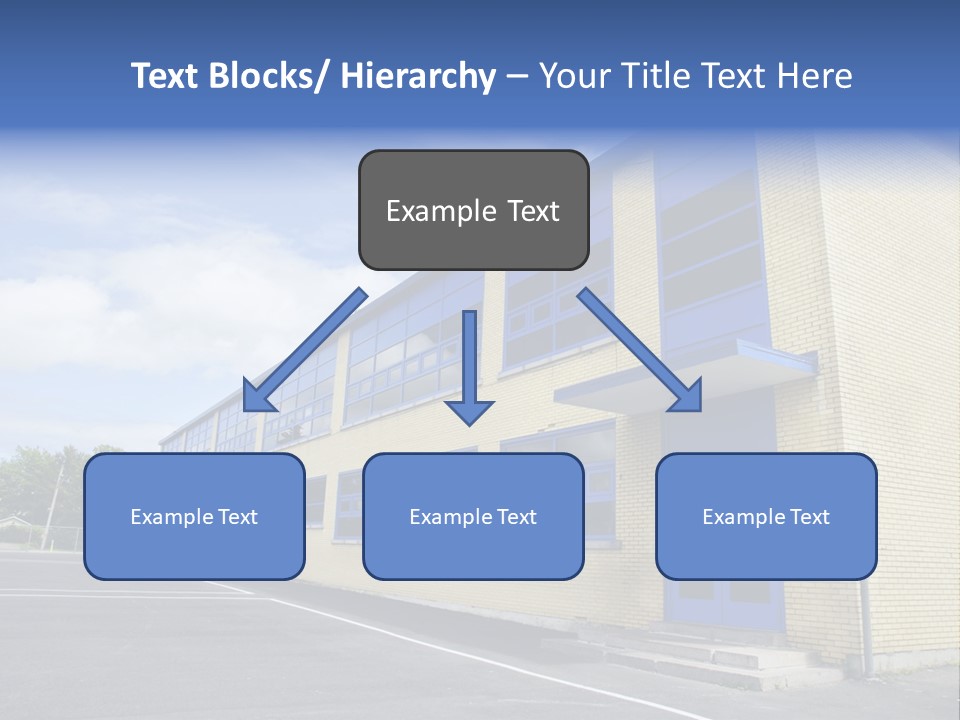 Beige Sky Blue PowerPoint Template