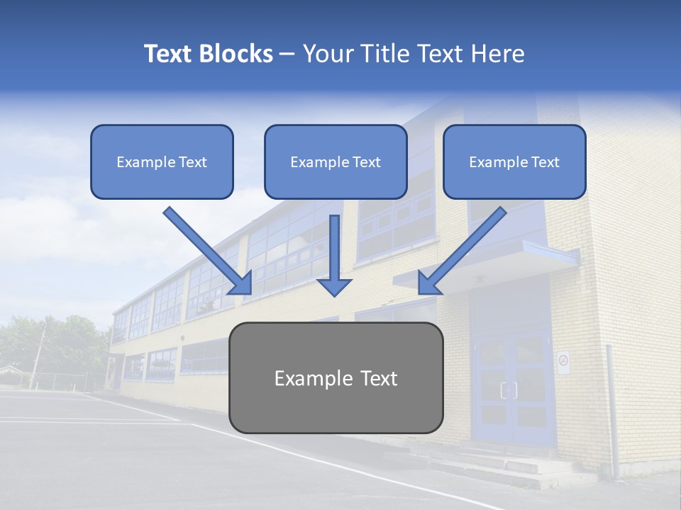 Beige Sky Blue PowerPoint Template