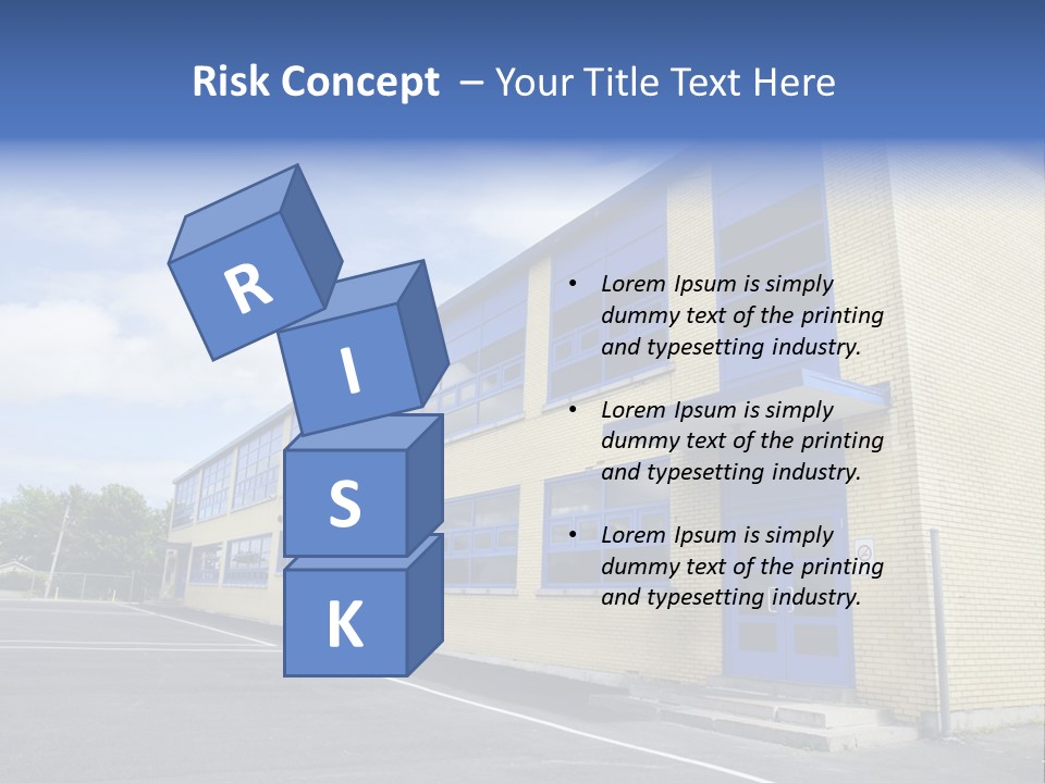 Beige Sky Blue PowerPoint Template