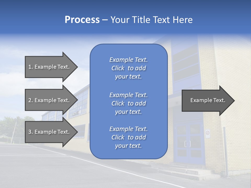 Beige Sky Blue PowerPoint Template