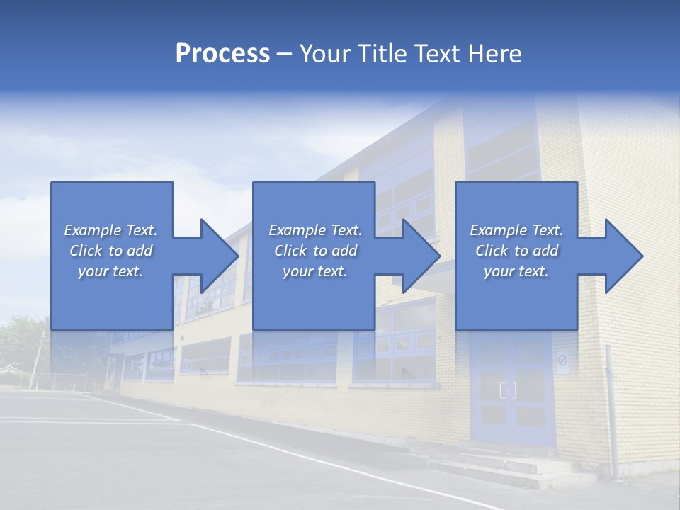 Beige Sky Blue PowerPoint Template