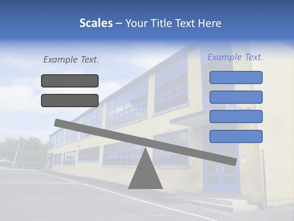 Beige Sky Blue PowerPoint Template