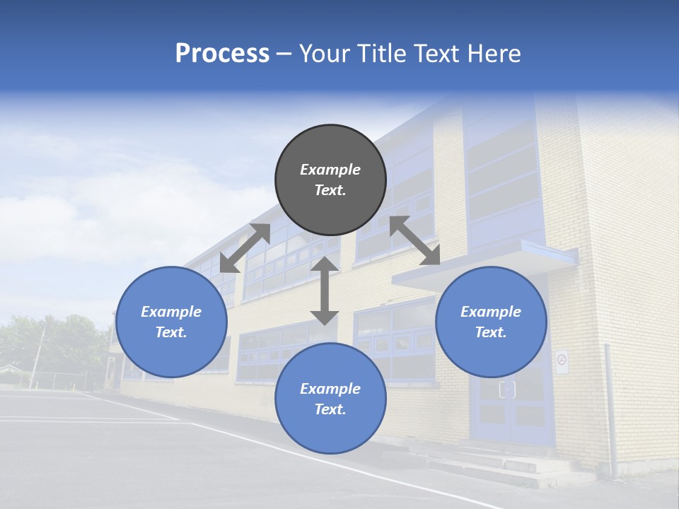 Beige Sky Blue PowerPoint Template