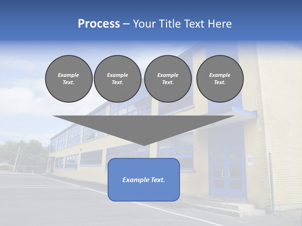 Beige Sky Blue PowerPoint Template