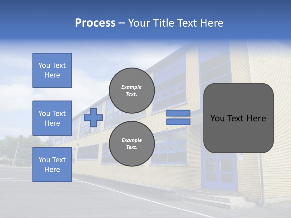 Beige Sky Blue PowerPoint Template