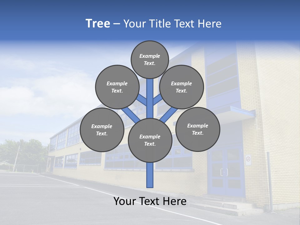 Beige Sky Blue PowerPoint Template