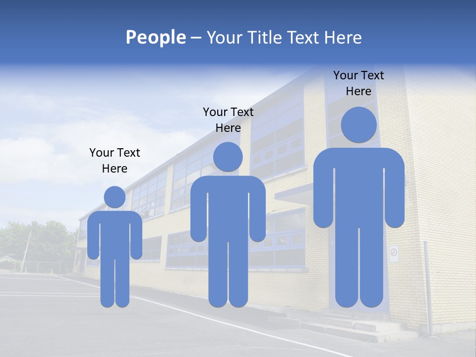 Beige Sky Blue PowerPoint Template